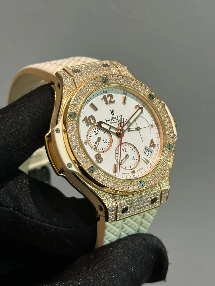 Hublot Big Bang 41 mm Porto Cervo Pave Diamonds 341.PE.230.RW.174